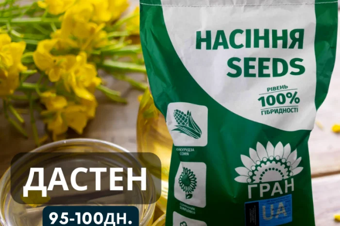 Новинка! Гібрид Ярого ріпака - ДАСТЕН (до 100 дн.)- фото № 1