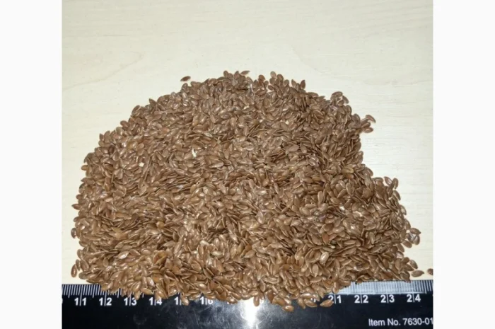 Продам льон коричневий 99, 98 чистота- фото № 2