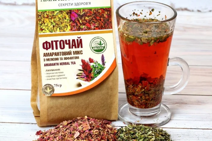 Фіточай «Амарантовий мікс з лофантом та мелісою»- фото № 1
