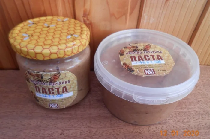 Медово-горіхова паста- фото № 1