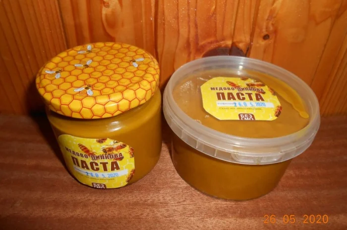 Медово-пилкова паста- фото № 1