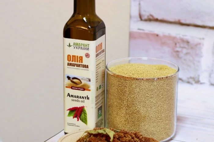 Амарантова олія першого холодного віджиму 250 мл- фото № 2