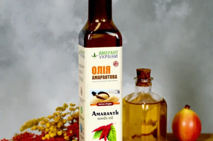 Амарантовое масло первого холодного отжима (Extra Virgin) – 250 мл | 100% Натуральное- фото № 1