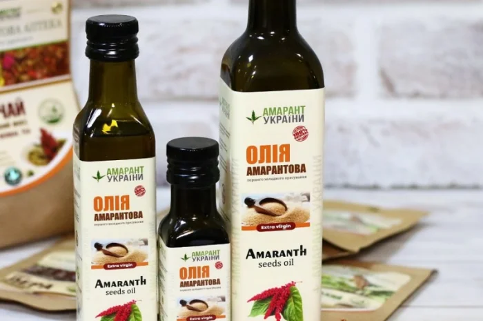 Амарантова олія першого холодного віджиму 100 мл- фото № 2