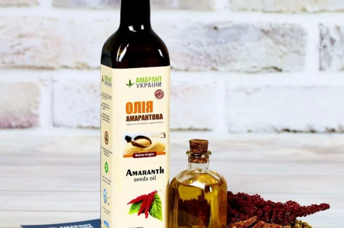 Амарантова олія першого холодного віджиму 500 мл- фото № 2