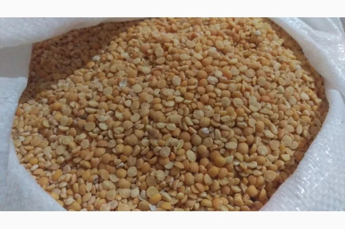 Гороховая крупа половинки и шлифованный целый - продажа- фото № 1