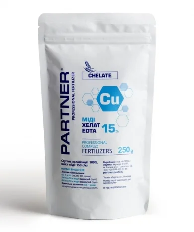Залізо Хелат Fe EDTA 13% Добриво PARTNER. 250г- фото № 3