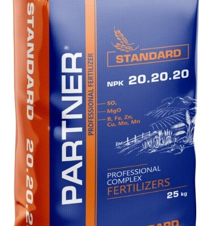 NPK 20.20.20+S+Mg+ME Комплексне добриво, удобрения PARTNER- фото № 1