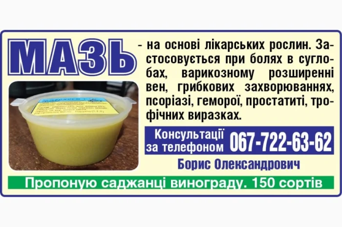 Мазь від болів у суглобах - 80 грам- фото № 1