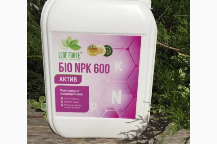 БІО NPK 600, Комплексне макродобриво, 10 л- фото № 1