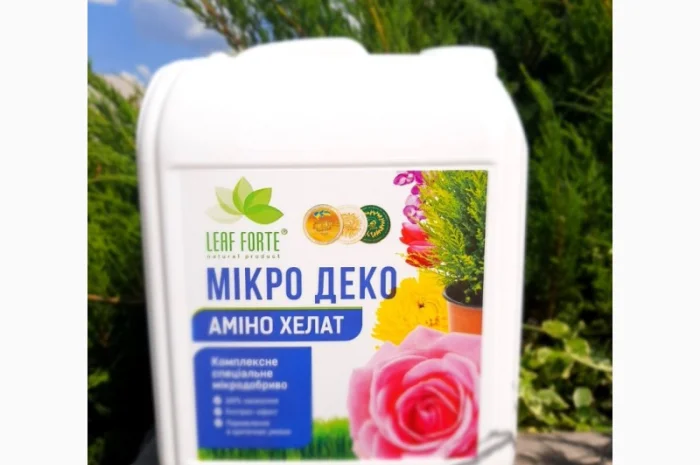 Мікродобриво МІКРО ДЕКО для декоративних культур, 10 л- фото № 1