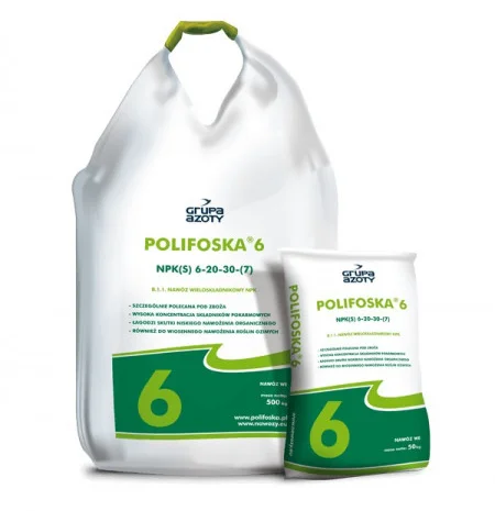 Поліфоска Polifoska 6 NPK (S) 6:20:30 (7) комплексне мінеральне добриво- фото № 1