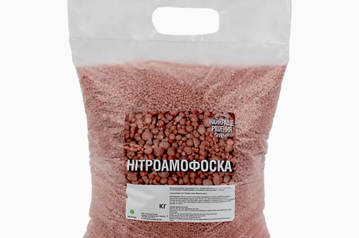 Добриво Нітроамофоска NPK 15:15:15+11S=Me 1 кг- фото № 1