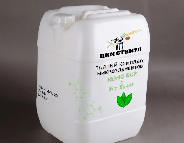 Пкм стимул полный комплекс микроэлементов моно бор + мо хелат 5л и 10 л- фото № 1