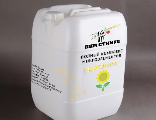 Пкм стимул полный комплекс микроэлементов подсолнух, 5л 10л- фото № 1