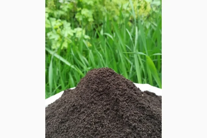 Біогумус вермікомпост просіяний добриво для саду городу компост у мішку 10 і 30 кг- фото № 5