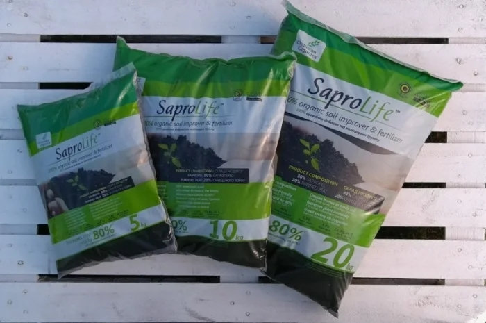 Органічне добриво поліпшувач ґрунту Сапропіт TM SaproLife- фото № 1