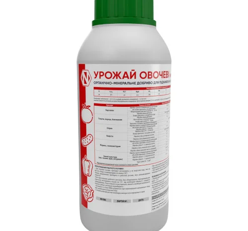 Урожай Овочеві - органо-мінеральне добриво- фото № 3