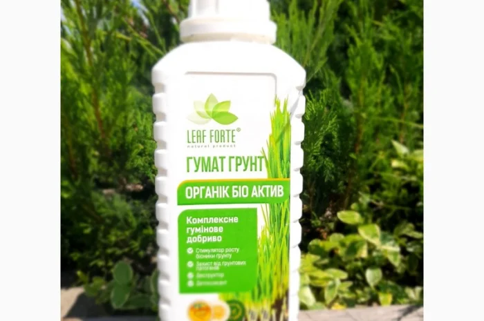 ГУМАТ ГРУНТ Комплексне гумінове добриво, 1л- фото № 1