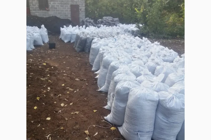 Перегной Боярка Тарасовка Перегной в мешках Киевская область Натуральное удобрение- фото № 1