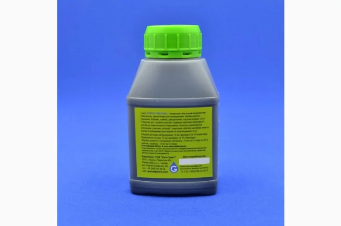 Добриво органічне Гумат Супер Органік 250 мл концентроване- фото № 4