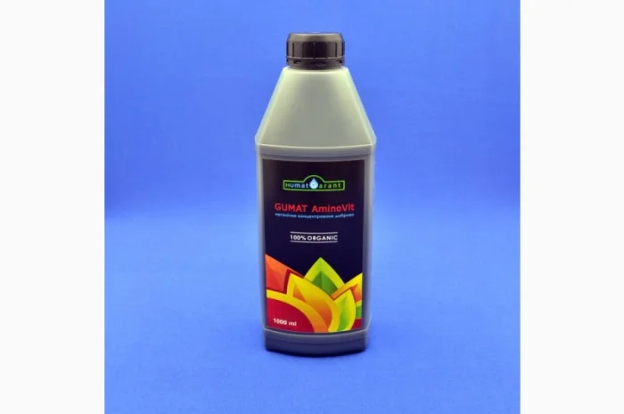 Добриво органічне Гумат Аміновіт 1 л концентроване- фото № 1