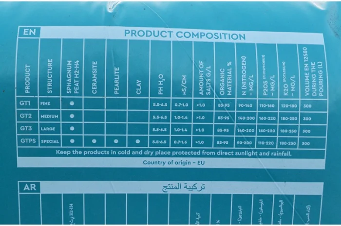 Верховий торф 150, 250 л /Baltic Peat, Литва/ БЕЗКОШТОВНА ДОСТАВКА- фото № 1