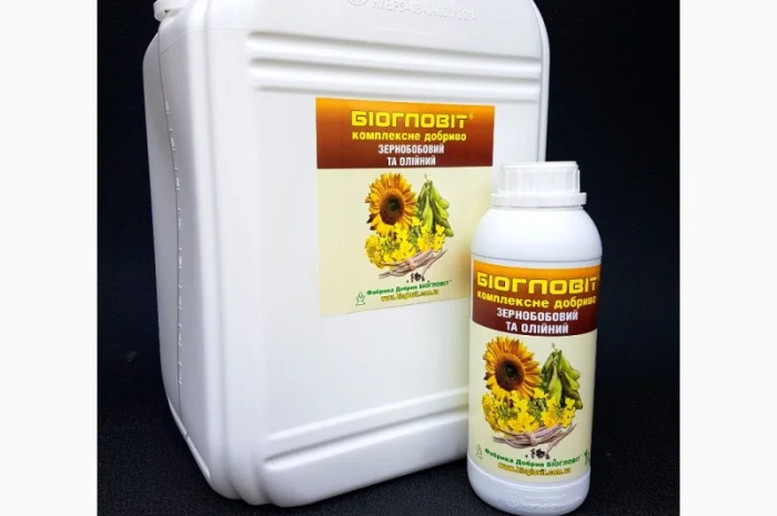 Біогловіт Зернобобовий та Олійний» Комплексне хелатне добриво 20л- фото № 1