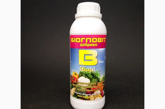 Біогловіт Бор, монохелатне добриво 20л- фото № 3