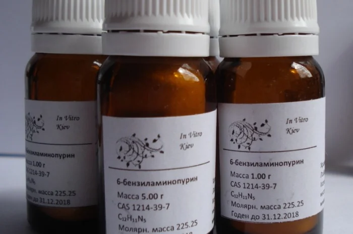 6-бензиламинопурин 6-БАП бензиладенин цитокинин- фото № 1
