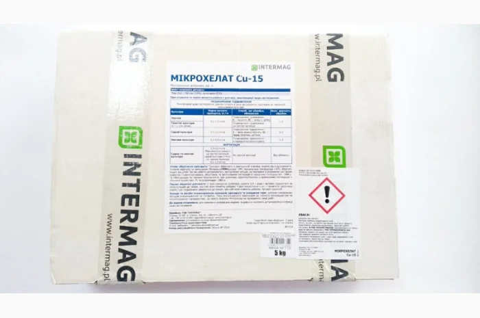 Мікрохелат міді Cu-15 ||| Агро центр «B&S Product»- фото № 1
