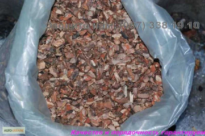 Кора сосновая для мульчирования Мульча Киев Киевская область- фото № 1