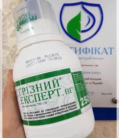 Гербицид Грізний Експерт для борьбы с двудольными сорняками в посевах подсолнечника- фото № 1