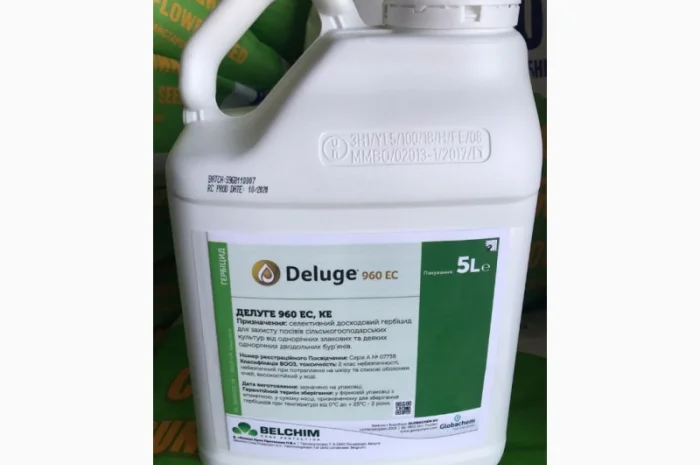 Делуге - Ґрунтовий гербіцид для захисту посівів кукурудзи, цукрових буряків та соняшнику- фото № 1