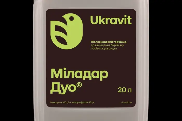 Міладар Дуо - Післясходовий гербіцид для захисту посівів кукурудзи від бур'янів- фото № 1