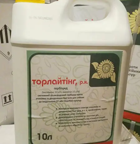 Торлайтинг - системный гербицид для борьбы с сорняками на посевах подсолнечника- фото № 1