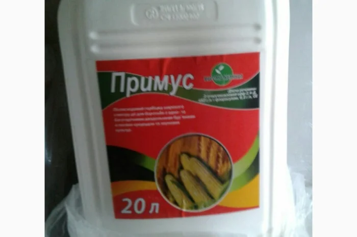 Гербицид Прима 2, 4-Д, 452, 42 г/л + флорасулам 6, 3 г/л, пшеница, ячмень, кукуруза- фото № 1