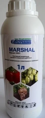 Маршал - інсектицид проти грунтових і наземних комах-шкідників- фото № 1