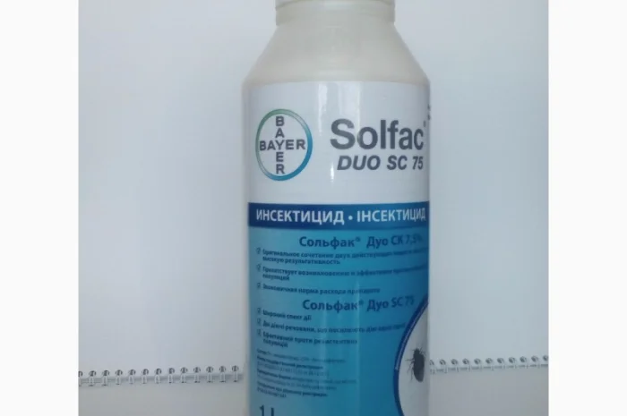 Сольфак Дуо SC75 контролю чисельності таргани, постільні клопи, блохи, мурахи, мухи- фото № 1