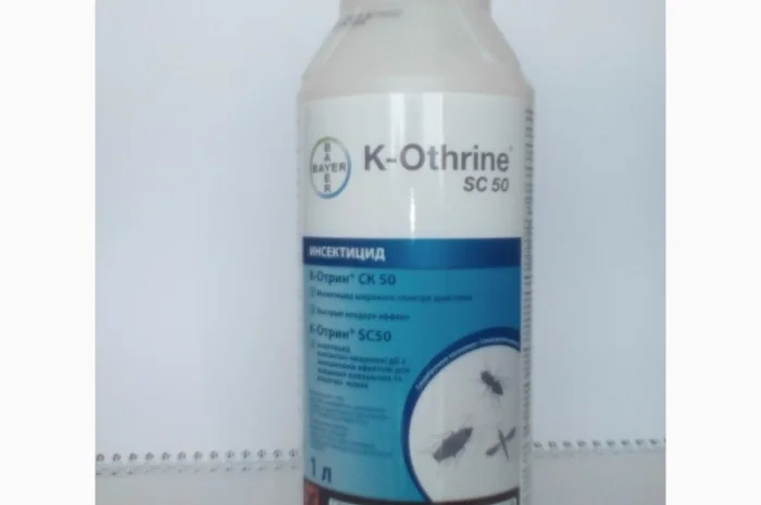 К-Отрин SC 50 контролю чисельності тарганів, клопів, бліх, мурах, мух, комарів- фото № 1