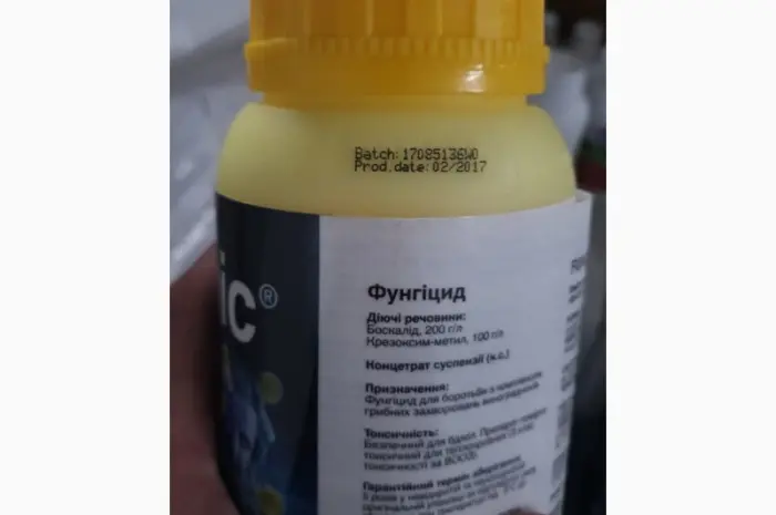 Коллис КС - фунгицид для защиты винограда от оидиума и гнили- фото № 1