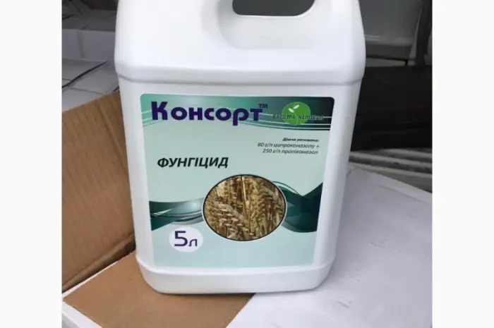 Консорт - Фунгіцид для профілактики і для лікування хвороб листя, стебел, колоса- фото № 1