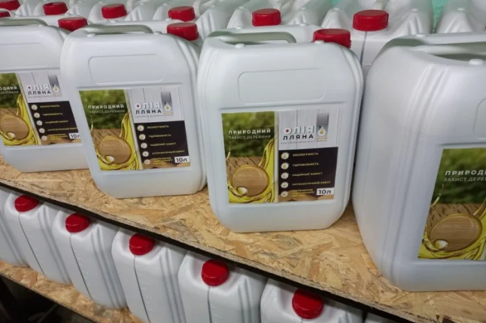 Масло льняное 10 л для дерева продам- фото № 1