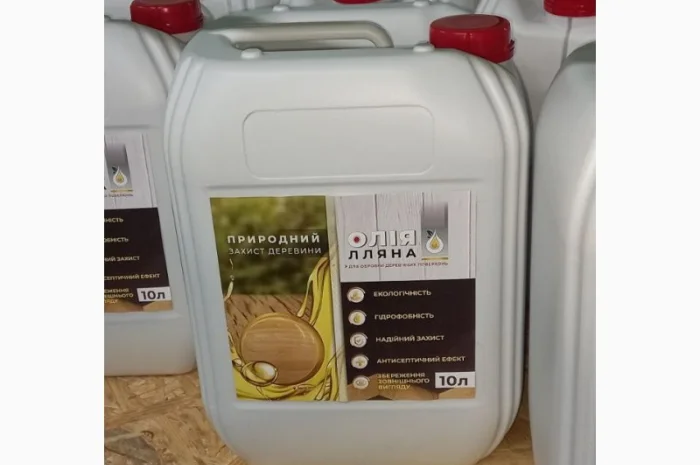 Масло льняное 10 л для дерева продам- фото № 2