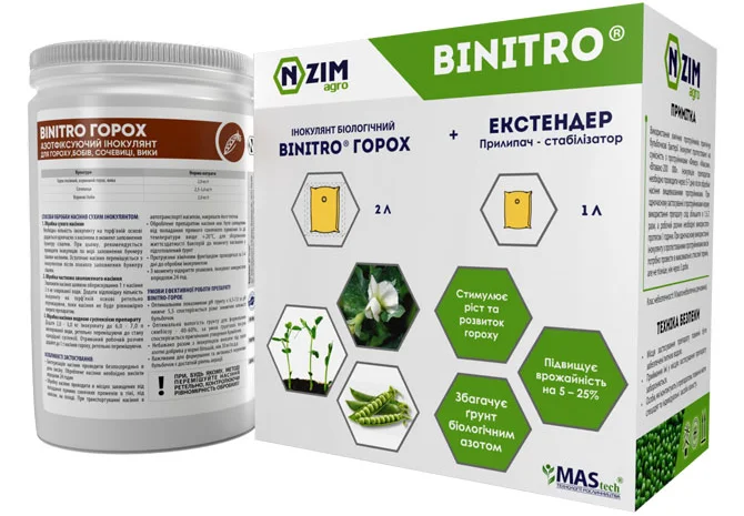 Иннокулянт для гороха BiNitro Горох- фото № 1