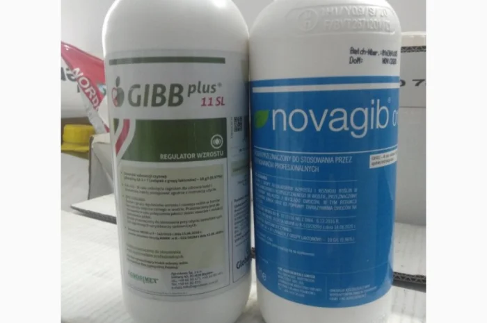 Новагіб - Регулятор росту рослин для застосування на зерняткових плодових культурах- фото № 1