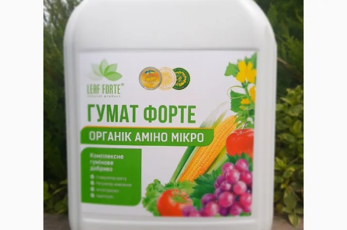 ГУМАТ ФОРТЕ, Комплексне гумінове добриво, 10 л- фото № 1