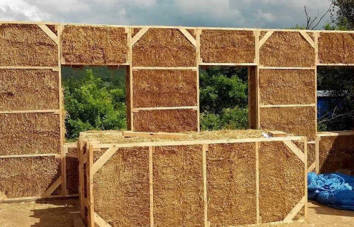 Солома тюкована для будівництва- фото № 6