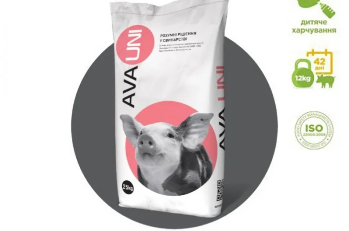 БМВД AVA UNI Стартер 25% для свиней 12-30 кг- фото № 1