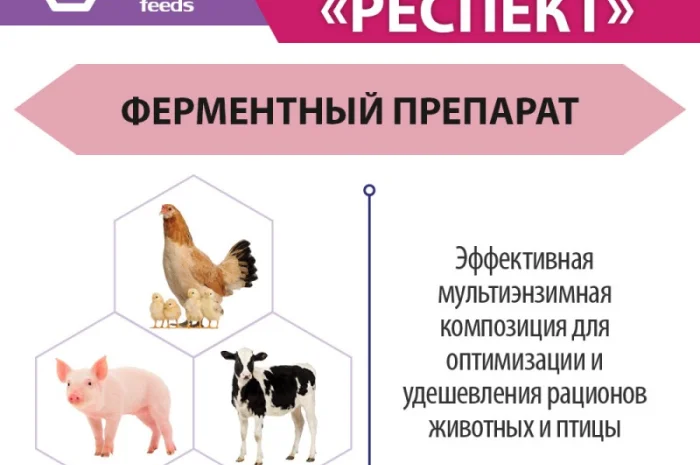 Ладозим Респект ENZIM Feeds - Ферменты для животных и птицы- фото № 2